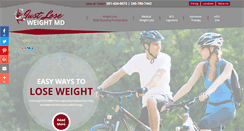 Desktop Screenshot of justloseweightmd.com