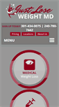 Mobile Screenshot of justloseweightmd.com